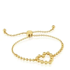 18 kt gold-plated silver heart Chain bracelet Sugar Party