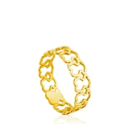Anel Silueta em Ouro