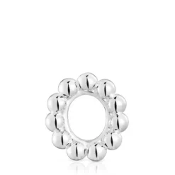 Argola em prata 4 mm Gloss