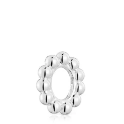 Argola em prata 4 mm Gloss