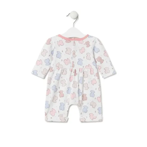 Babygrow casual de bebé Colors cor-de-rosa