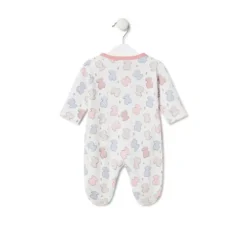 Babygrow de bebé Colors cor-de-rosa