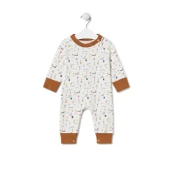 Babygrow de bebé Geome cor única