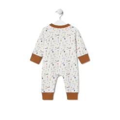 Babygrow de bebé Geome cor única