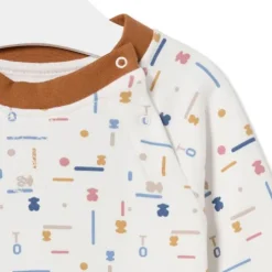 Babygrow de bebé Geome cor única