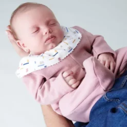 Babygrow de bebé Geome cor-de-rosa