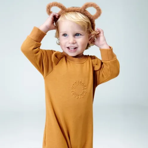 Babygrow de bebé Trend cor-de-laranja