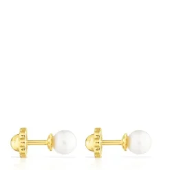 Brincos Baby TOUS em ouro