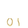 Brincos de argola em ouro 11 mm New Hav