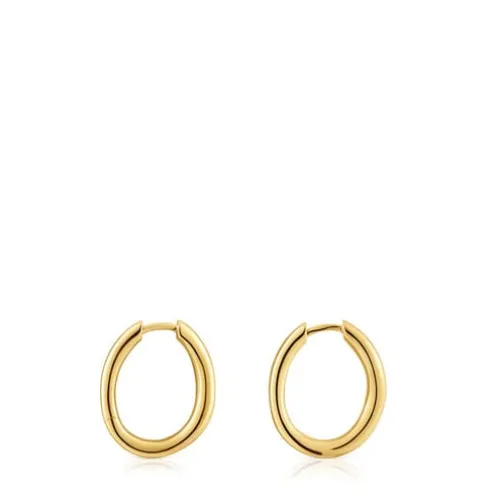 Brincos de argola em ouro 11 mm New Hav