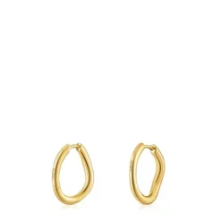Brincos de argola em ouro 11 mm New Hav