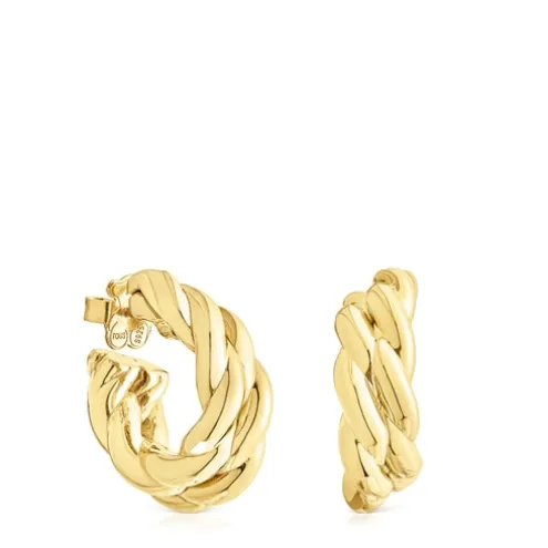 Brincos duplos Twisted