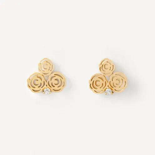 Brincos em ouro com diamante TOUS ATELIER