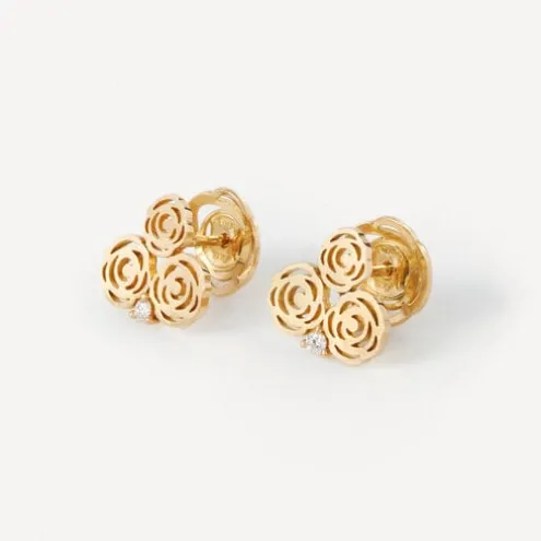 Brincos em ouro com diamante TOUS ATELIER