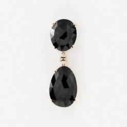 Brincos em ouro com diamantes e espinélios TOUS ATELIER UNIQUE PIECES