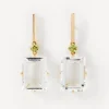 Brincos em ouro com peridoto e cristal de rocha TOUS ATELIER