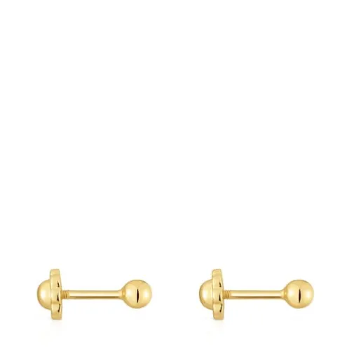 Brincos em ouro 3 mm Basics
