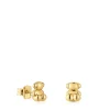 Brincos em ouro urso Bold Bear