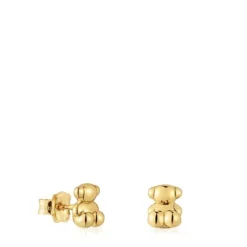 Brincos em ouro urso Bold Bear