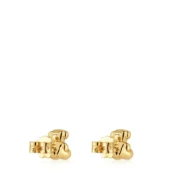 Brincos em ouro urso Bold Bear
