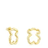 Brincos Hold urso em Ouro