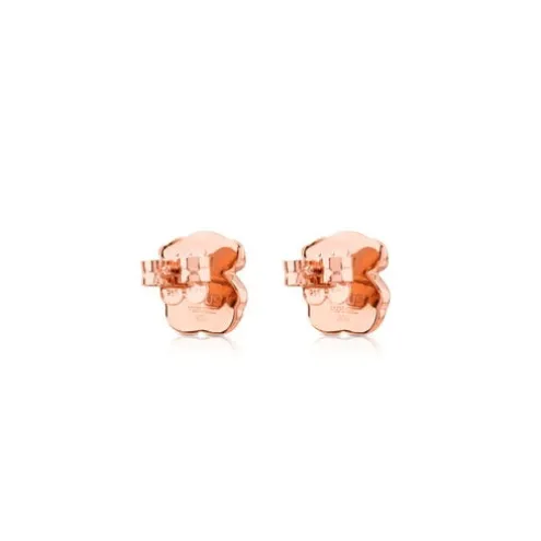 Brincos Motif em Prata Vermeil rosa