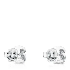 Brincos New Color em Prata com Quartzo com Dumortierite