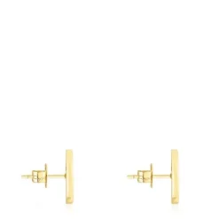 Brincos Oursin em ouro com diamantes de 0,42 ct