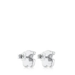 Brincos Sweet Dolls urso em prata
