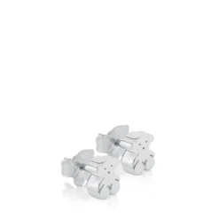 Brincos Sweet Dolls urso em prata