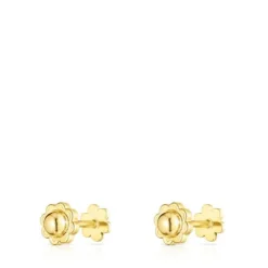 Brincos TOUS Basics em ouro