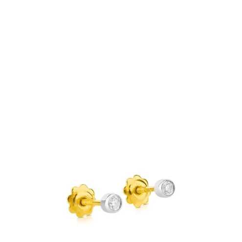 Brincos TOUS Diamonds em Ouro