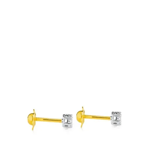 Brincos TOUS Diamonds em Ouro