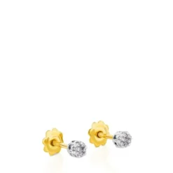 Brincos TOUS Diamonds em Ouro