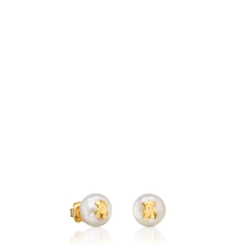 Brincos TOUS Pearls em Ouro