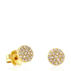 Brincos Gem Power em Ouro com Diamantes