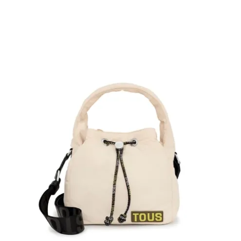 Bucket bag bege TOUS Carol Soft
