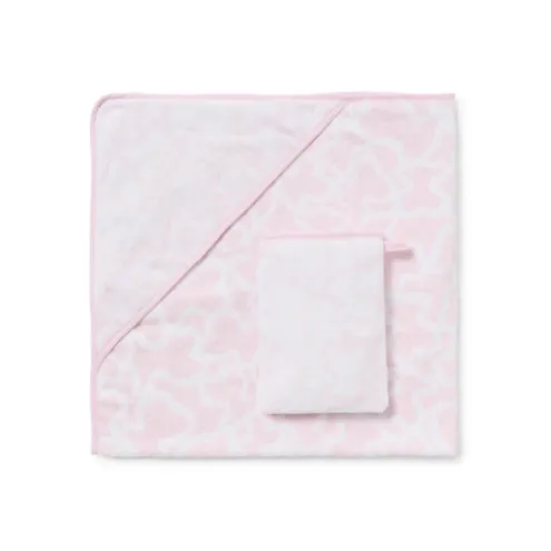 Capa de banho Kaos com Luva Rosa