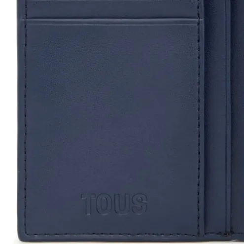 Carteira Flap azul-marinho TOUS MANIFESTO Essence
