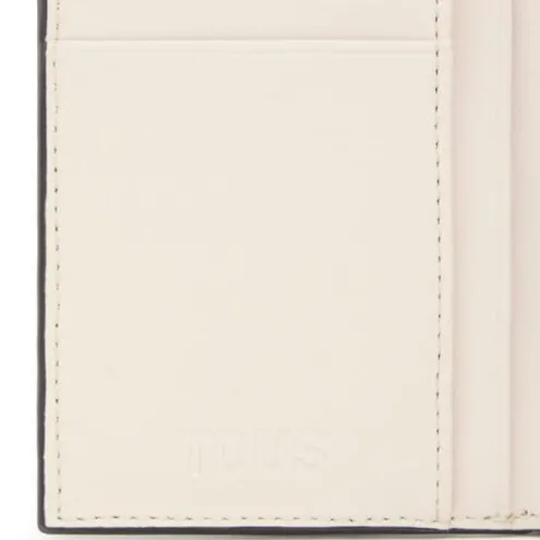 Carteira Flap bege TOUS MANIFESTO Essence