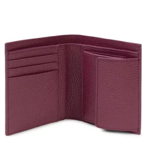Carteira Flap em pele bordeaux TOUS Miranda