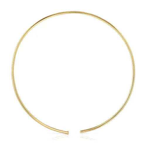 Colar banhado a ouro de 18 K sobre prata Basicos
