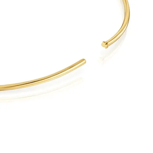Colar banhado a ouro de 18 K sobre prata Basicos