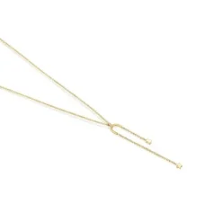 Colar com motivos urso e estrela TOUS Cool Joy em ouro