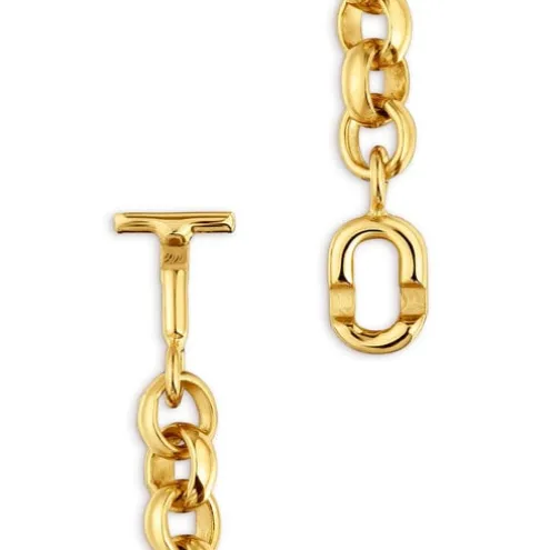 Colar curto banhado a ouro de 18 K sobre prata 40 cm TOUS MANIFESTO