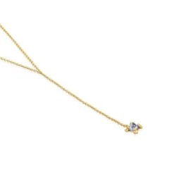 Colar curto em ouro e tanzanite Color Pills
