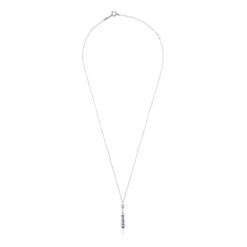 Colar curto urso em ouro branco com diamantes e ametista TOUS Grain