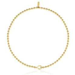 Colar de corrente de prata banhada a ouro 18 quilates Sugar Party