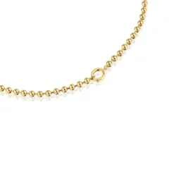 Colar de corrente de prata banhada a ouro 18 quilates Sugar Party