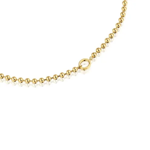 Colar de corrente de prata banhada a ouro 18 quilates Sugar Party